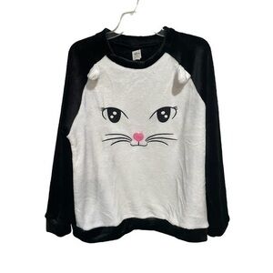 NEW MIX cat pullover sweater blouse size L/XL